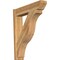 Ekena Millwork Funston Slat Rough Sawn Outlooker, Western Red Cedar, 8"W x 36"D x 42"H OUT08X36X42FST06RWR - alternate 1